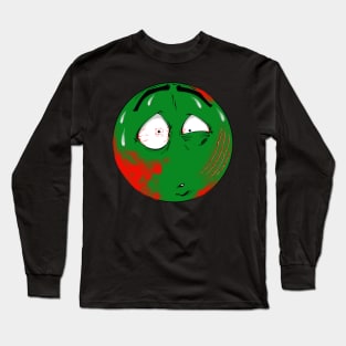 Halloween Smiley Long Sleeve T-Shirt